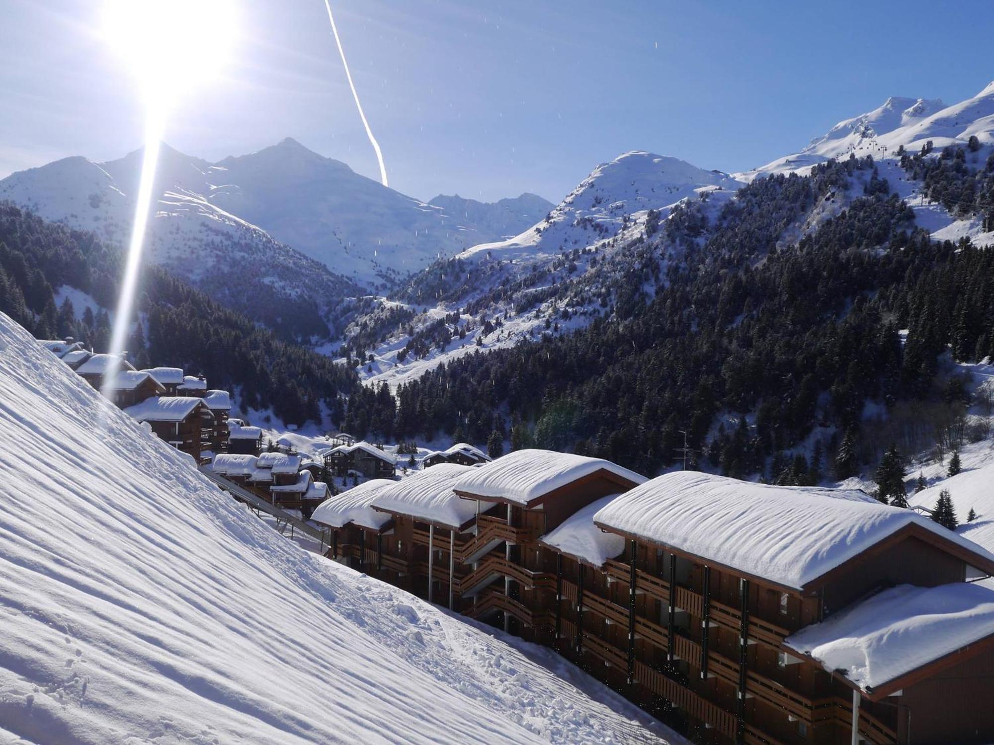 Charmant Appartement Avec Balcon, Wifi Et Ascenseur A Meribel - Fr-1-355-14 Exterior photo